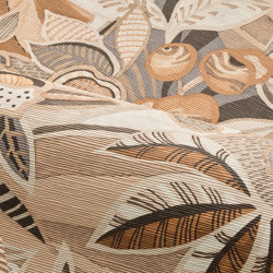 TEHUANA MARRON GLACÉ/MORDORÉ | Wall coverings / wallpapers | Casamance