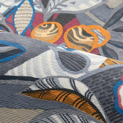TEHUANA MARINE/OCRE | Revêtements muraux / papiers peint | Casamance