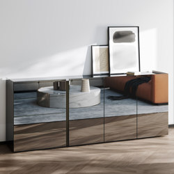 Jorel reflect sepia mirror | Sideboards / Kommoden | interlübke