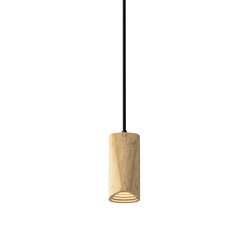 Wood Cylinder Twist 65 | Lámparas de pared | LIGHTGUIDE AG