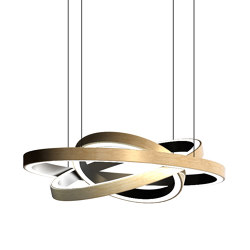Wood Dual Chandelier | Wall lights | LIGHTGUIDE AG