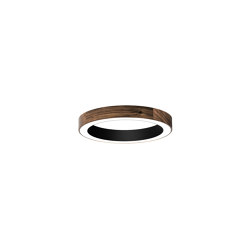 Wood Dual Ring 400 | Lampade parete | LIGHTGUIDE AG
