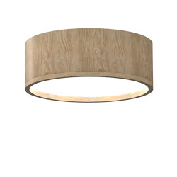 Wood Round 850x300 | Wall lights | LIGHTGUIDE AG