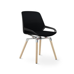 Numo Comfort | 482-OA-PL-BK-CU01-CU01 | Chairs | aeris