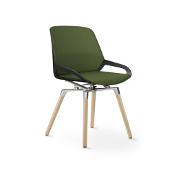 Numo Comfort | 482-OA-PL-BK-CU14-CU14 | Chairs | aeris