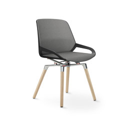 Numo Comfort | 482-OA-PL-BK-CU17-CU17 | Chairs | aeris