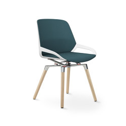 Numo Comfort | 482-OA-PL-WH-CU04-CU04 | Chairs | aeris
