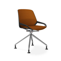 Numo Comfort | 483UG-PL-PL-BK-CU07-CU07 | Chairs | aeris