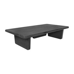 70 Rectangular Coffee Table Block  | Tables basses | cbdesign