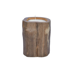 Candle Log Natural  | Portacandele | cbdesign