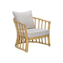 Cane-Be Lounge Chair  | open base | cbdesign