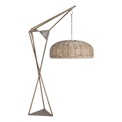 New Hanging Standing Lamp D94 Weaving  | Lampade outdoor piantane | cbdesign