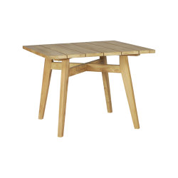 Riff 2 Square Dining Table Open Slate 