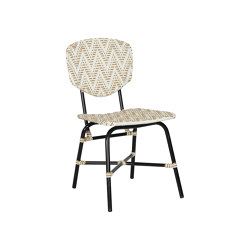 Wabi Dining Chair-Fishbone Weaving  | Chaises | cbdesign
