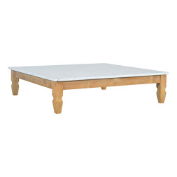 Zagora Coffee Table Marble Top  | open base | cbdesign