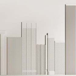 Walls By Patel 4 | Wallpaper Playful Futurism | New Skyline | Wandbeläge / Tapeten | Architects Paper