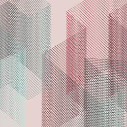 Walls By Patel 4 | Tapete Generative Phantasies | Mesh 1 | Wandbeläge / Tapeten | Architects Paper