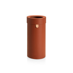 Bin There L Bin Copper Brown | Abfallbehälter / Papierkörbe | MIZETTO