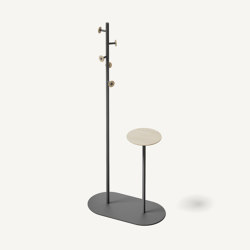 Bloom Coat Rack Table Anthracite