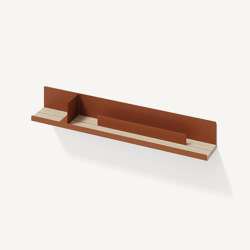 Edit 9 Copper Brown | Wall shelves | MIZETTO