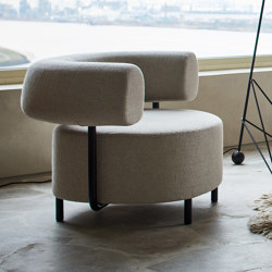 Oso I lounge chair | open base | more