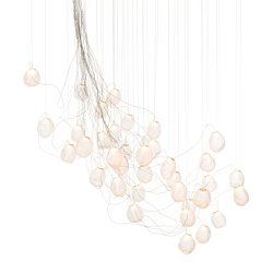 Series 73.37V sculptural cable - clear | General lighting | Bocci