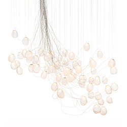 Series 73.61V sculptural cable - clear | General lighting | Bocci