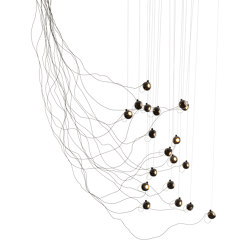 Series 74.19 sculptural cable | Pendelleuchten | Bocci