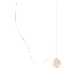Series 118.1m (mini canopy) sculptural cable | Pendelleuchten | Bocci