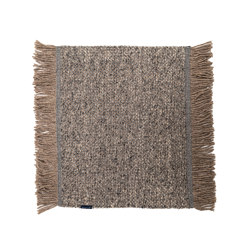 THE FABRICS - Tweed - granite grey | Formatteppiche | kymo