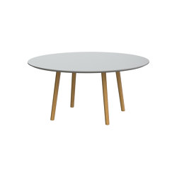 Fly Table Wooden Legs Circular | Tavoli contract | Sellex