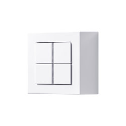 A CUBE KNX compact room controller F 40 in white | Sistemas KNK | JUNG