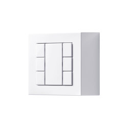 A CUBE KNX compact room controller F 50 in white | Sistemi KNX | JUNG