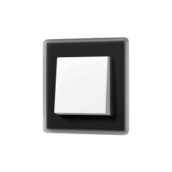 A VIVA in black switch in white | interuttori pulsante | JUNG