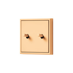 LS 1912 in Les Couleurs® Le Corbusier Switch in The natural sienna ochre | Interrupteurs à levier | JUNG