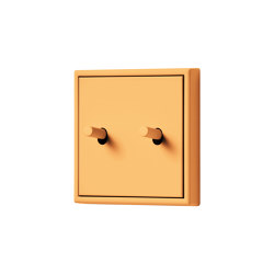 LS 1912 in Les Couleurs® Le Corbusier Switch in The golden ochre | Interrupteurs à levier | JUNG