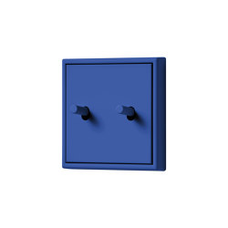 LS 1912 in Les Couleurs® Le Corbusier Switch in The spectacular ultramarine | Interrupteurs à levier | JUNG
