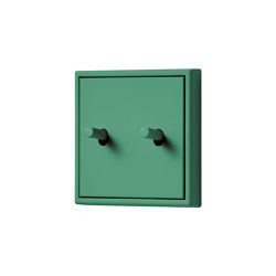 LS 1912 in Les Couleurs® Le Corbusier Switch in The emerald green | Toggle switches | JUNG