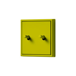 LS 1912 in Les Couleurs® Le Corbusier Switch in The olive green | Interrupteurs à levier | JUNG