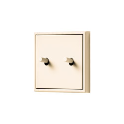 LS 1912 in Les Couleurs® Le Corbusier Switch in The ivory white | Interruptores a palanca | JUNG