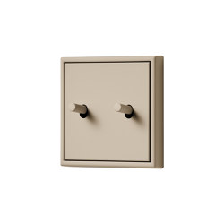 LS 1912 in Les Couleurs® Le Corbusier Switch in The discret natural umber | Interruttori leva | JUNG