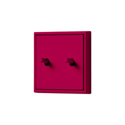 LS 1912 in Les Couleurs® Le Corbusier Switch in The artistic red | Interrupteurs à levier | JUNG