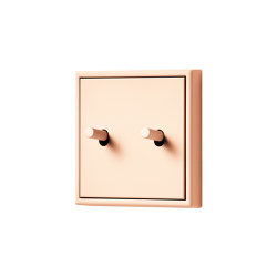 LS 1912 in Les Couleurs® Le Corbusier Switch in The gentle pink | Interrupteurs à levier | JUNG