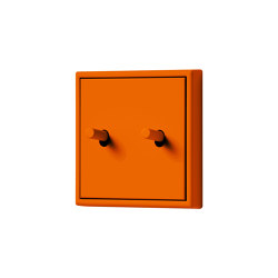 LS 1912 in Les Couleurs® Le Corbusier Switch in The shiny orange | Interruptores a palanca | JUNG