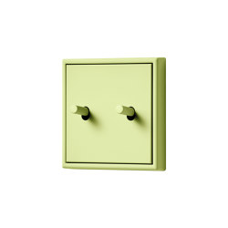 LS 1912 in Les Couleurs® Le Corbusier Switch in The pale green | Interruttori leva | JUNG
