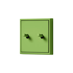 LS 1912 in Les Couleurs® Le Corbusier Switch in The vernal green | Interrupteurs à levier | JUNG