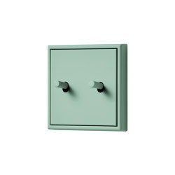 LS 1912 in Les Couleurs® Le Corbusier Switch in The slightly greyed english green | Interruttori leva | JUNG