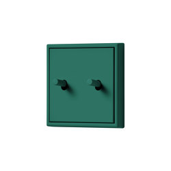 LS 1912 in Les Couleurs® Le Corbusier Switch in The english green | Interruttori leva | JUNG