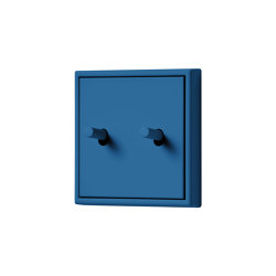 LS 1912 in Les Couleurs® Le Corbusier Switch in The powerful cerulean | Interrupteurs à levier | JUNG