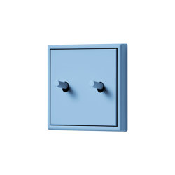 LS 1912 in Les Couleurs® Le Corbusier Switch in The lucent sky blue | Interrupteurs à levier | JUNG